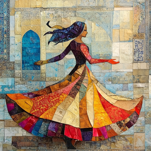 kahlil gibran quote image woman dancing 